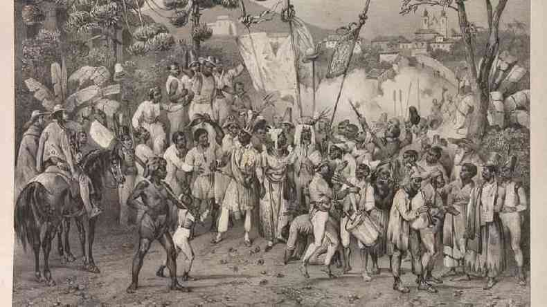 Em 1871, somente os beneditinos tinham um total de 4 mil escravizados(foto: Arquivo Nacional / Domnio Pblico)