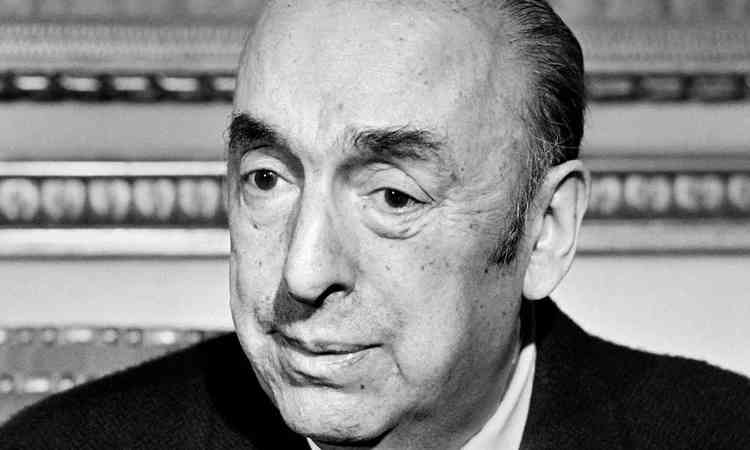Poeta chileno Pablo Neruda 