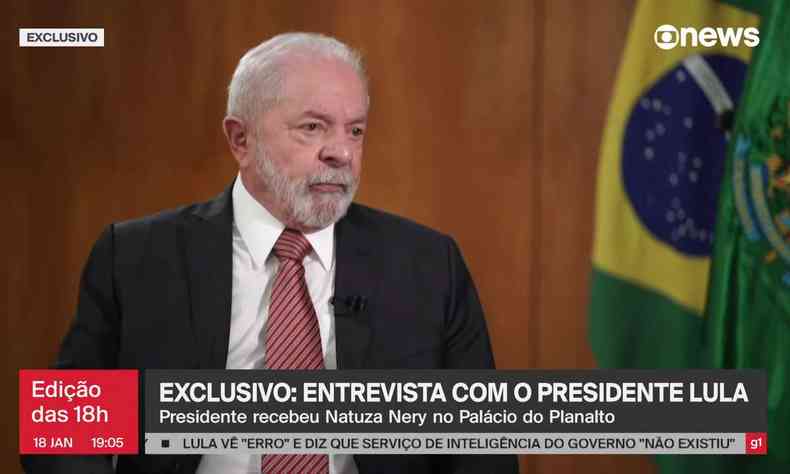 Luiz Incio Lula da Silva (PT) em reproduo da TV 