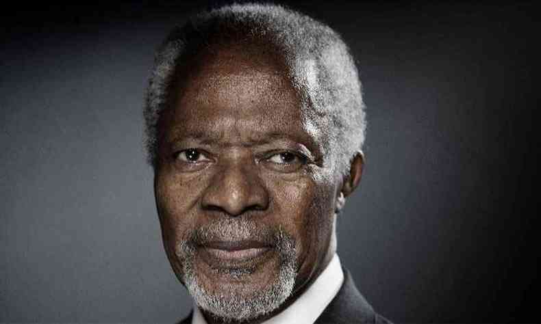 Kofi Annan chefiou as Naes Unidas entre 1997 e 2006(foto: AFP / JOEL SAGET )