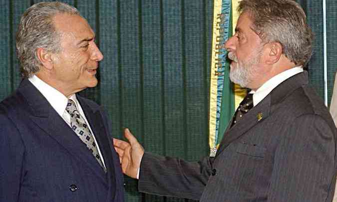 Lula e Temer teriam se encontrado para discutir o impeachment(foto: Jose Cruz/ABr )