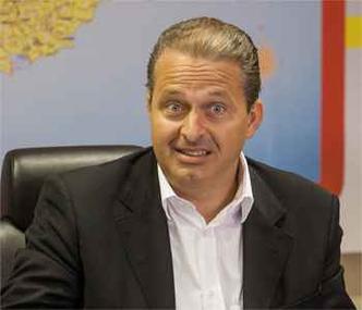 O ex-governador de Pernambuco Eduardo Campos est em BH nesta segunda-feira(foto: Mauro Filho/Frame/Folhapress )