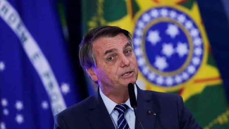 Bolsonaro sempre foi crtico de medidas de confinamento e j disse que a grande maioria da populao iria se infectar pelo coronavrus(foto: REUTERS/Ueslei Marcelino)