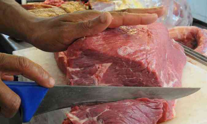 Vrios tipos de carne foram adulterados para venda, segundo a PF(foto: Beto Novaes/EM/D.A Press)