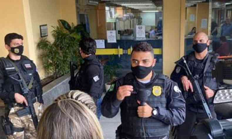 Priso  consequncia de um trabalho conjunto entre as polcias de Minas Gerais e Rio de Janeiro(foto: PCMG/Divulgao )