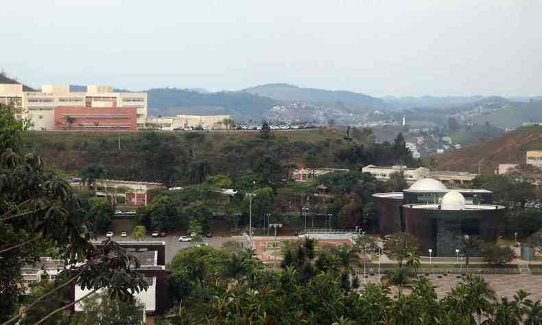 A Universidade Federal de Juiz de Fora (UFJF)(foto: Fernando Priamo/Tribuna de Minas)