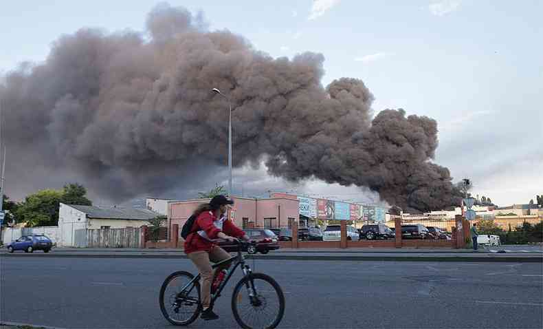 Bombardeio em Odessa, na Ucrnia