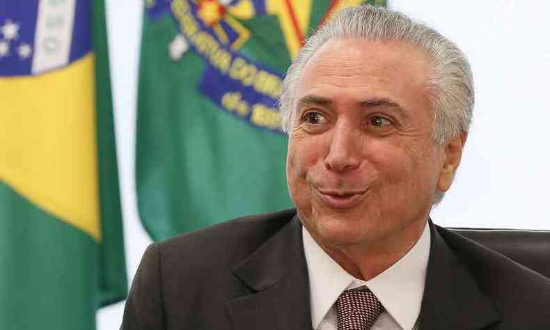 Temer disse que a denncia contra ele foi proposta por uma 'associao criminosa'(foto: Lula Marques AGPT)