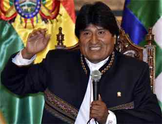 Presidente Evo Morales(foto: Aizar Raldes )