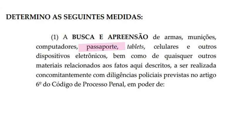 Petio assinada pelo ministro Alexandre de Moraes 