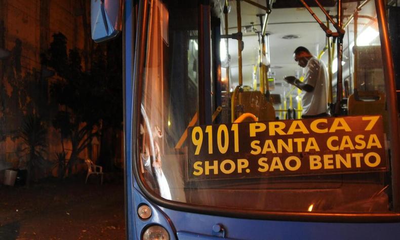 linha 9101, que faz o itinerrio Vera Cruz/Alto Santa Lcia