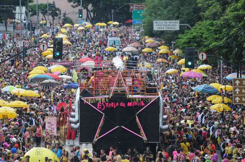 ltimo desfile do Ento, Brilha!, em 2020: bloco aposta na superao da pandemia e fortalecimento da cultura para retorno nos prximos carnavais