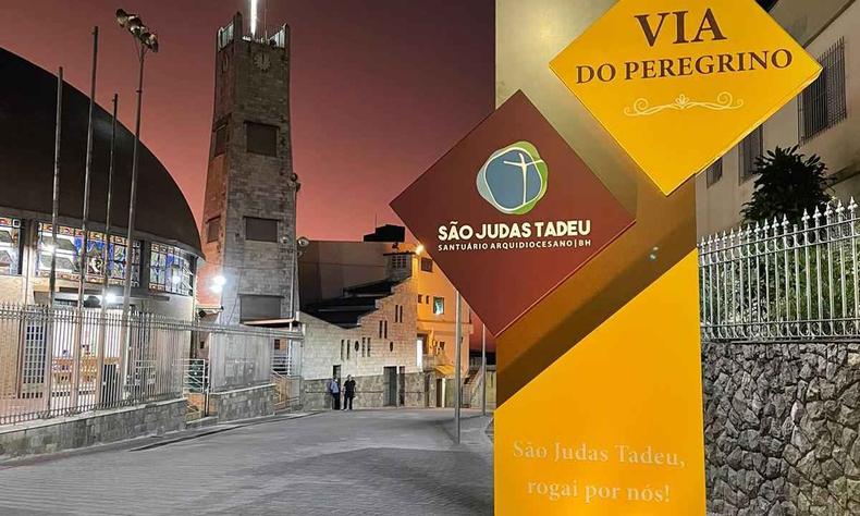 Calado foi construdo na Rua Restinga, agora batizada Via do Peregrino 