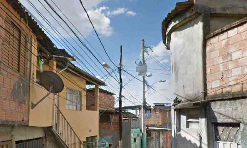 Crime ocorreu no Beco das Flores, no Bairro Santa Lucia(foto: Reproduo da internet/Google Maps)