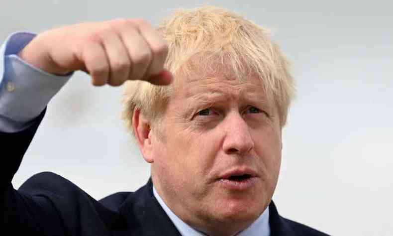 Boris Johnson, o primeiro-ministro conservador, definiu sua campanha como um levante do 