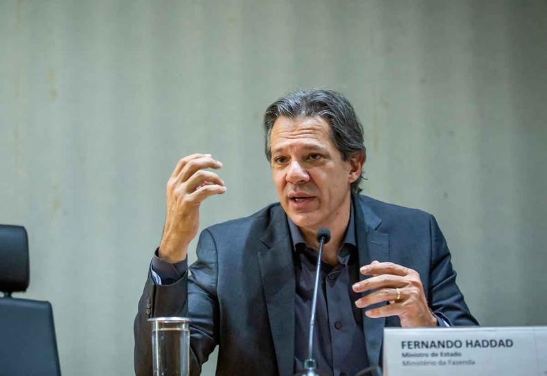 Para o mercado financeiro, o ministro da Fazenda, Fernando Haddad, mostra preocupao com a questo fiscal