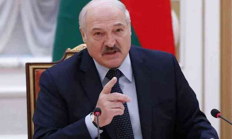 O presidente bielorrusso Alexander Lukashenko(foto: Dmitry Astakhov / POOL / AFP)