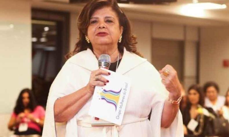 Luiza Trajano (foto), do Magazine Luiza, participar de frum da seccional de MG da Associao Brasileira de Recursos Humanos(foto: Grupo Mulheres do Brasil/Divulgao)