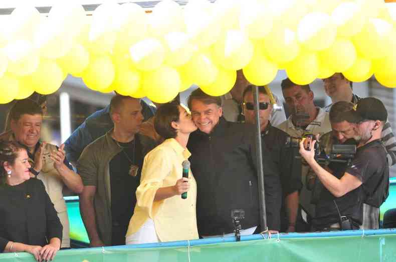 Michelle e Jair Bolsonaro