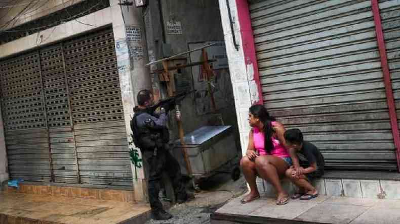 Intervenes policiais no Rio de Janeiro deixaram um total de 1.245 vtimas em 2020(foto: REUTERS/Ricardo Moraes)