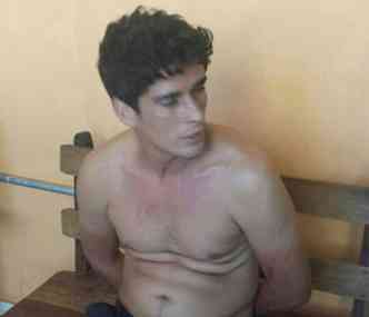 Leandro Dantas foi preso em rodoviria(foto: Danilo Evangelista/DA Press)
