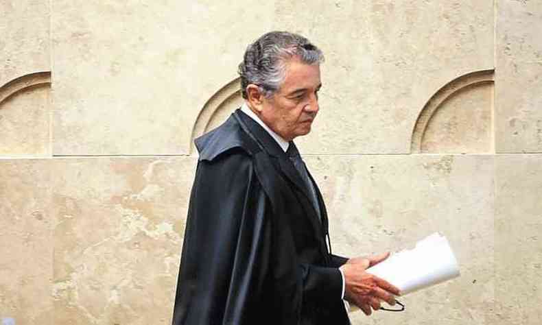 Ministro Marco Aurlio foi comunicado da violao da tornozeleira(foto: ROSINEI COUTINHO/SCO/STF)