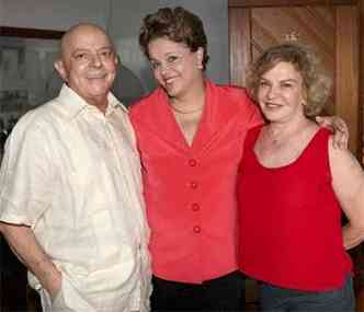 Lula, Dilma e Marisa durante a visita da presidenta em So Bernardo(foto: Ricardo Stuckert, Instituto Lula 01/03/2012)