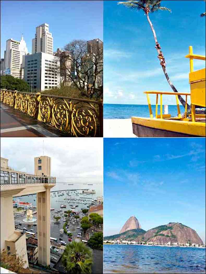 O Brasileiro valoriza o turismo regional. So Paulo, Macei, Salvador e Rio de Janeiro esto entre os destinos mais procurados(foto: Fotos:Carlos Altman/EM/D.A Press)