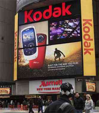 Outdoor Kodak na Times Square(foto: REUTERS/Brendan McDermid )