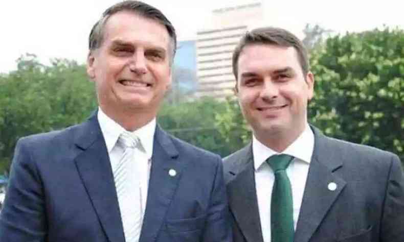 Jair Bolsonaro e Flvio Bolsonaro