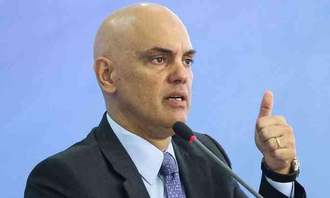 O ministro da Justia, Alexandre de Moraes, fala sobre o Plano Nacional de Segurana (foto: Marcelo Camargo/Agncia Brasil)