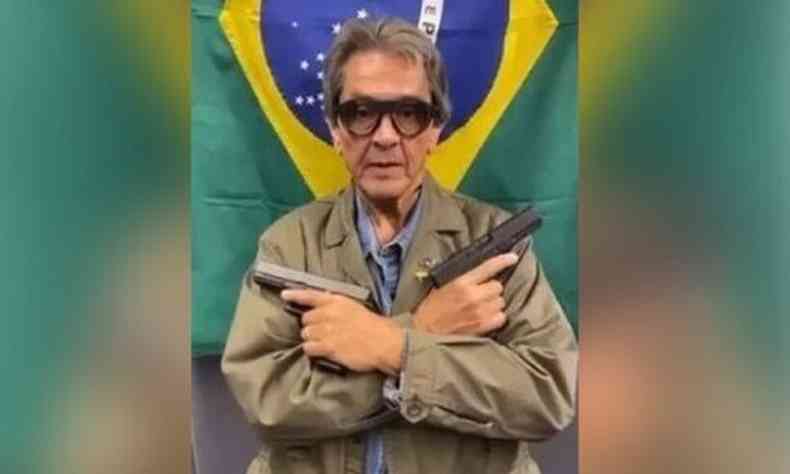 O deputado Roberto Jefferson foi preso na manh desta sexta-feira(foto: Redes Sociais/Reproduo)