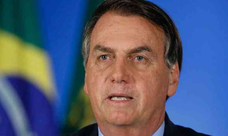 Bolsonaro criticou mais uma vez a ao dos governadores contra o lockdown(foto: Isac Nbrega/PR)