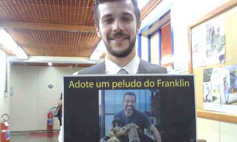 Outro que participa da campanha  o ator Jayme Matarazzo, que fez o personagem Giovanni (foto: Divulgao/Franklin Oliveira)