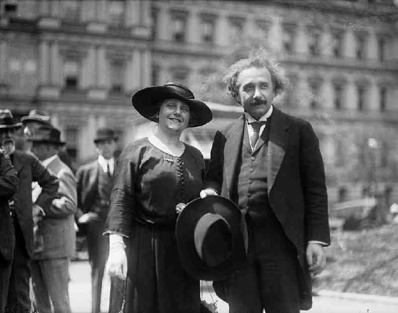 Elsa e Albert Einstein