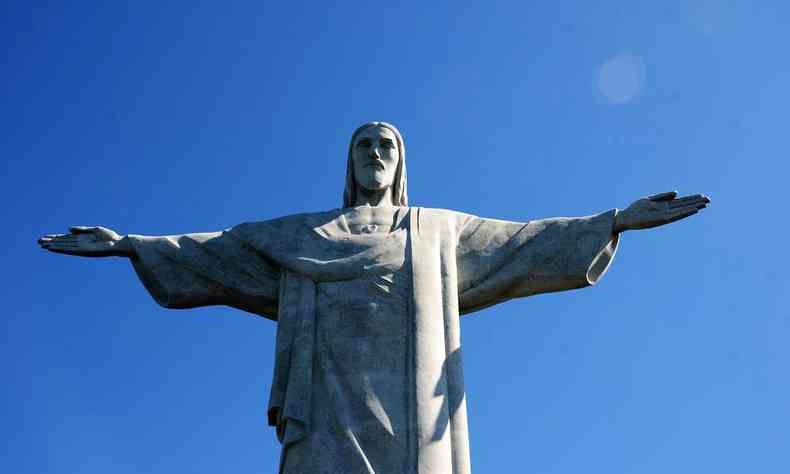 Imagem do Cristo Redentor, no Rio