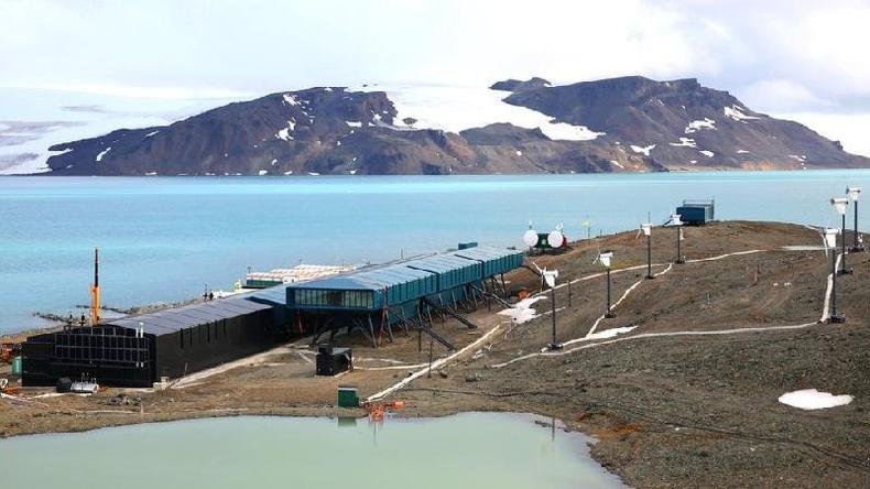 Nova esta��o custou quase US$ 100 milh�es(foto: Marinha do Brasil)