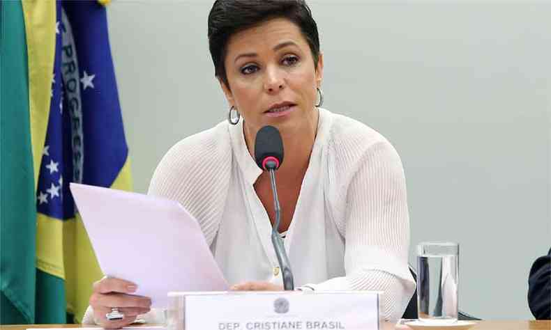 Deputada Cristiane Brasil, futura ministra do Trabalho(foto: Gilmar Felix / Cmara dos Deputados - 30/08/17)