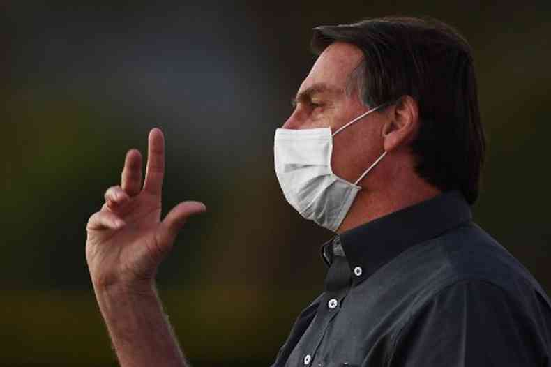 Presidente da Repblica, Jair Bolsonaro(foto: Evaristo S/AFP)