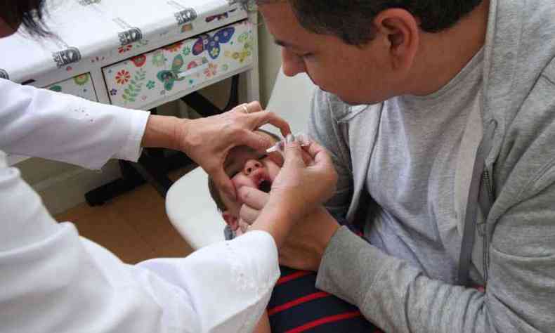 Cobertura vacinal ainda est abaixo da meta estabelecida(foto: Edesio Ferreira/EM/D.A Press)
