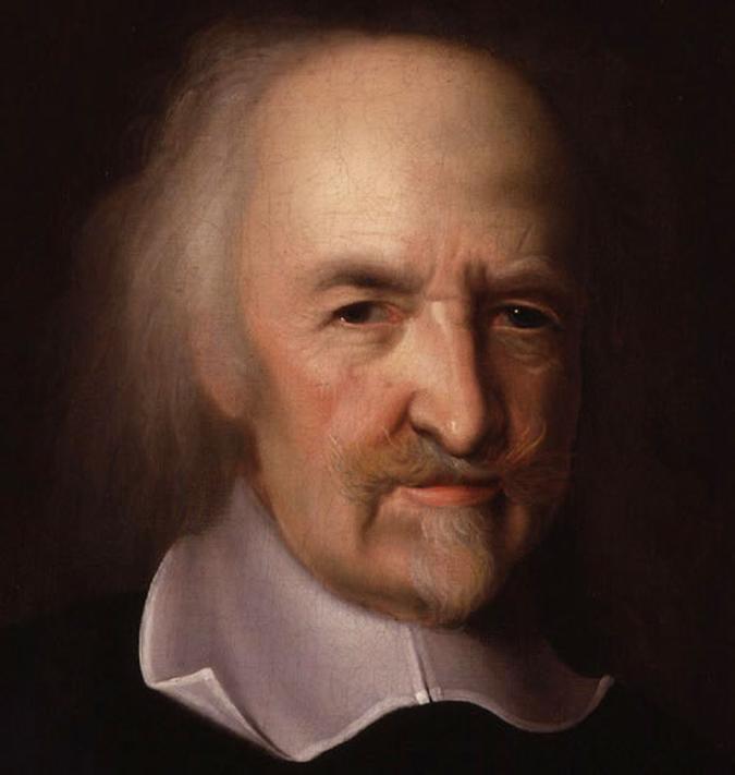 Thomas Hobbes: todo homem é mal por natureza.(foto: John Michael Wright - National Portrait Gallery) Thomas Hobbes: todo homem é mal por natureza.(foto: John Michael Wright - National Portrait Gallery)
