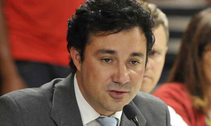 Deputado Cristiano Silveira, na ALMG(foto: Juarez Rodrigues/EM) Deputado Cristiano Silveira, na ALMG(foto: Juarez Rodrigues/EM)