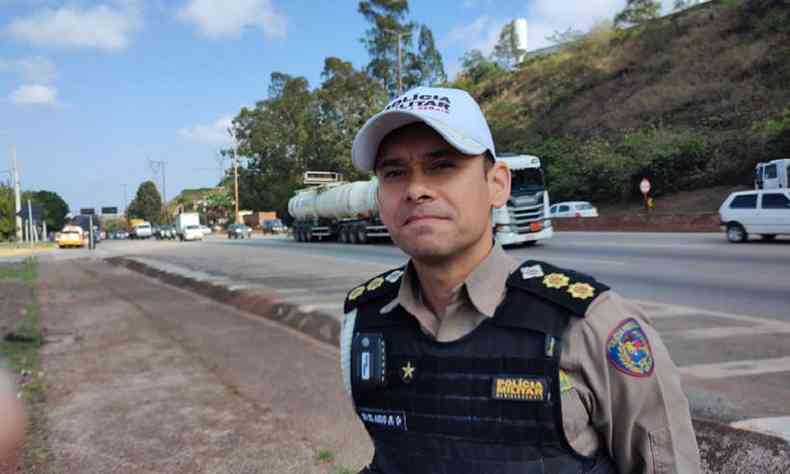 O tenente-coronel Carlos Alberto Aleixo Jnior diz que operao aumenta a segurana nas estradas