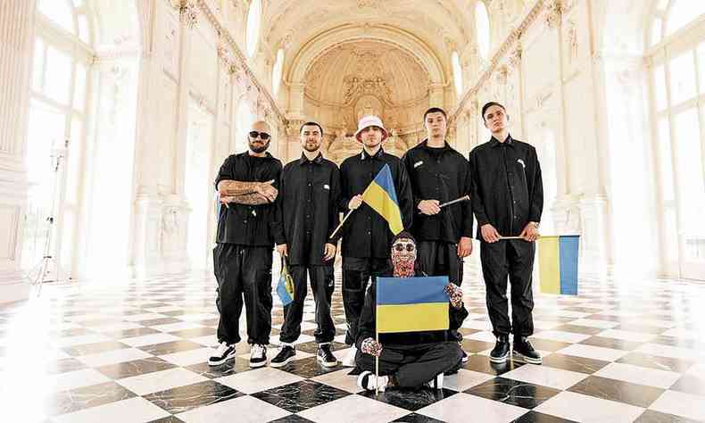 A banda de rap ucraniana Kalush Orchestra