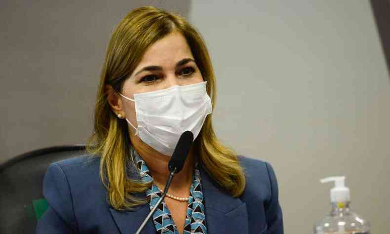 Ao ser confrontada pelo senador, Mayra reafirmou as declaraes(foto: Marcelo Camargo/Agncia Brasil)