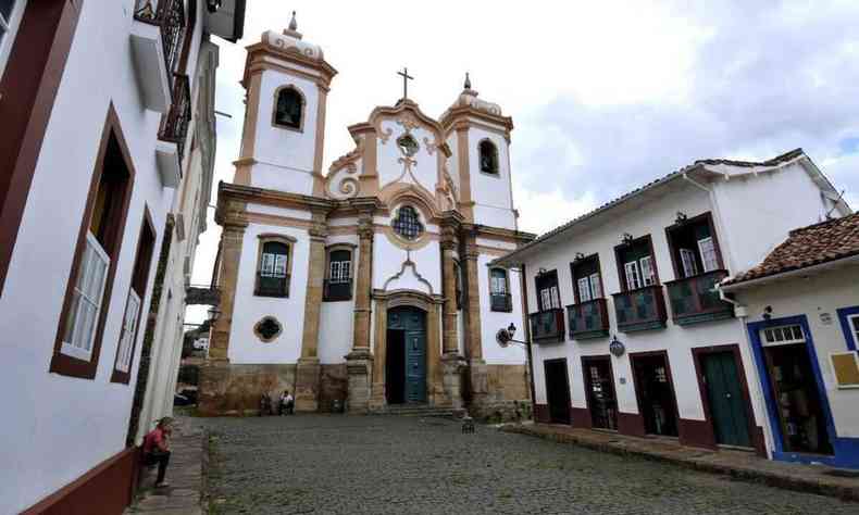 Baslica Nossa senhora do Pilar, tradicional ponto turstico de Ouro Preto