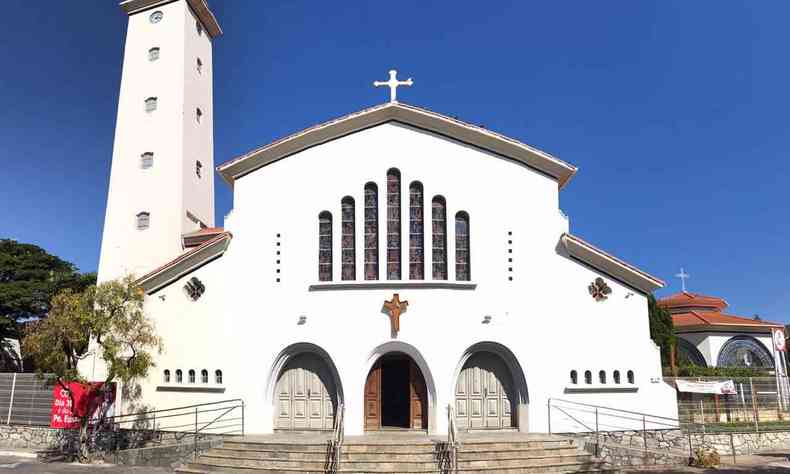 Templo no Bairro Padre Eustquio, na Regio Noroeste de BH, receber os devotos, com protocolos sanitrios, na segunda-feira, 30