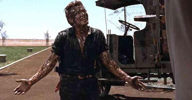 James Dean foi indicado ao Oscar por sua atuao em Assim caminha a humanidade(foto: Warner Bros./divulgao)