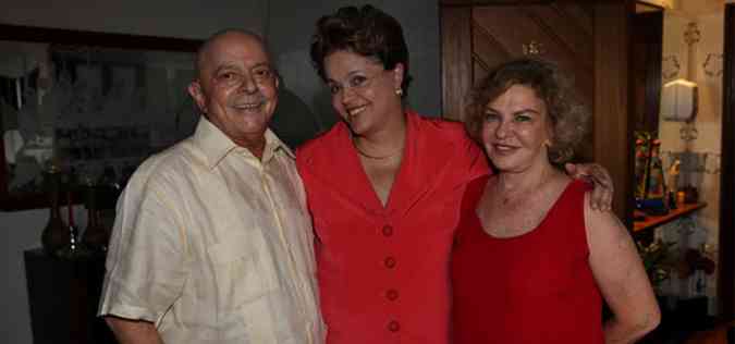 Dilma visitou nesta quinta-feira, em So Bernardo do Campo, o ex-presidente Lula(foto: Ricardo Stuckert)