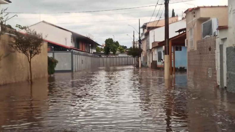 Rua alagada